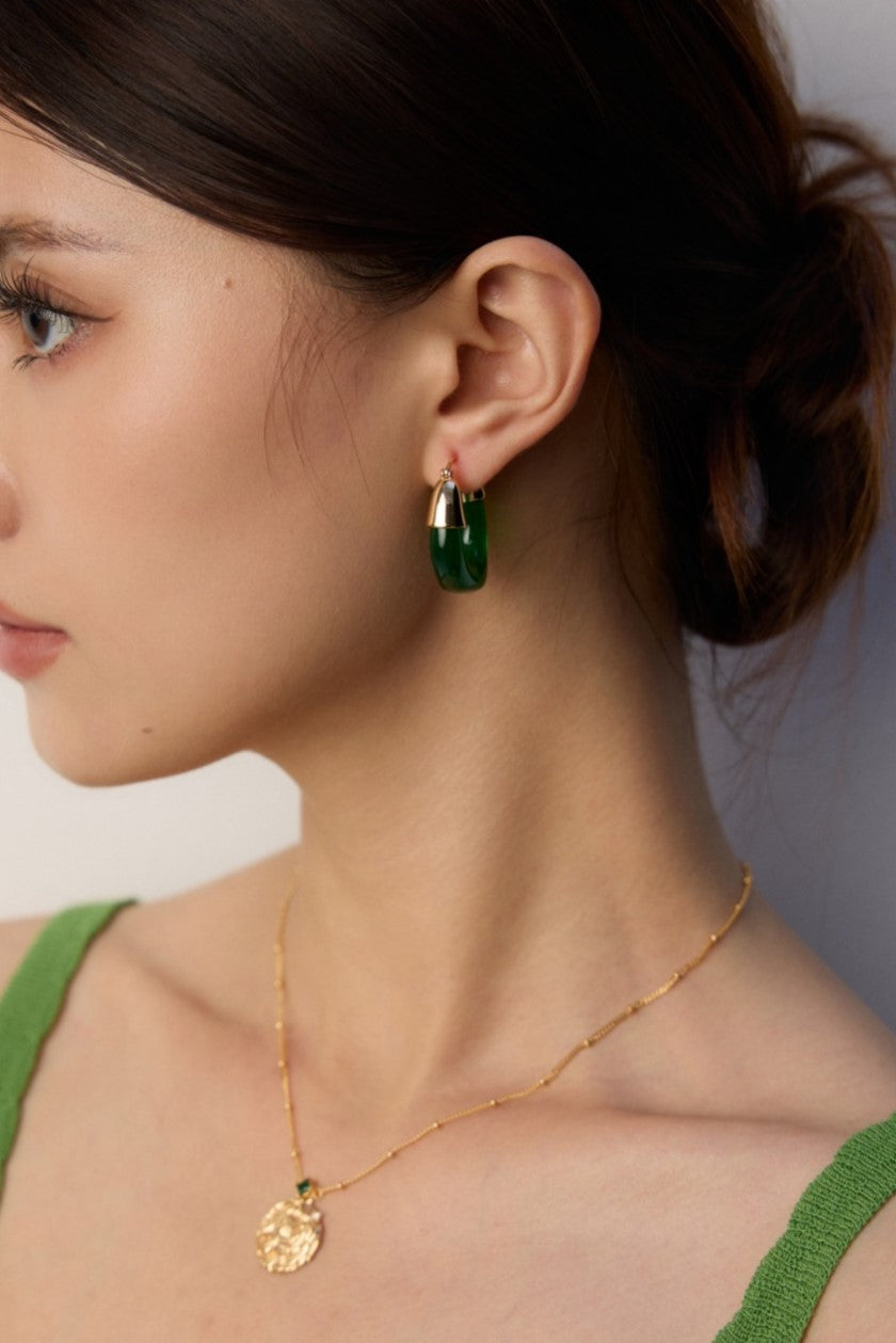 Verdant Loop Earrings